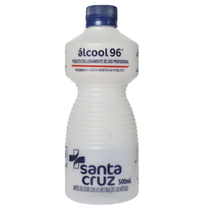 Álcool Etílico 92,8 de 500ml – Santa Cruz