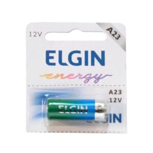 Bateria Alcalina A23 Pequena 12V – Elgin