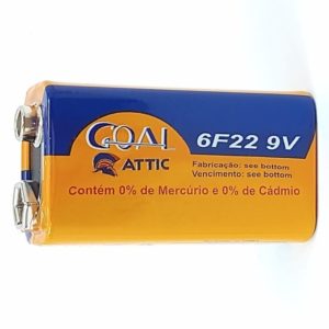 Bateria Comum Não Alcalina 9V – Goal