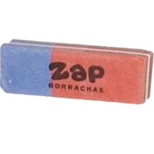 Borracha Bicolor Escolar – Zap