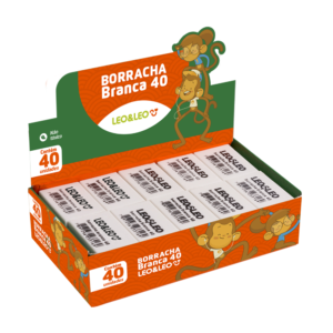 Borracha Branca com 40 Unidades Leo&Leo – Leonora