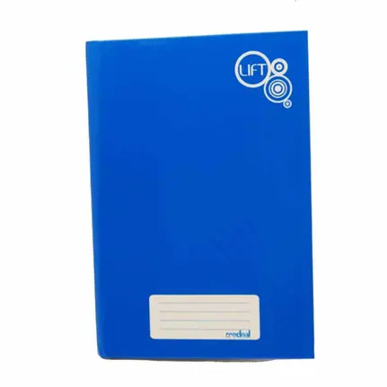 Caderno Capa Dura 1/4 96 Folhas Azul – Credeal