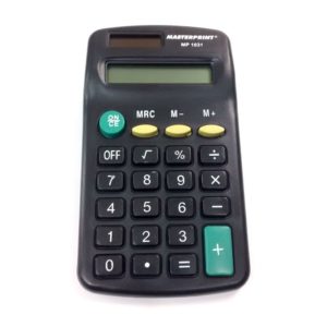 Calculadora 8 Dígitos MP-1031 Eletrônica Bateria – Master Print