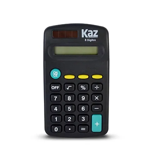 Calculadora de Bolso 8 Dígitos – Kaz