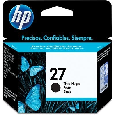 Cartucho Original HP 27 Preto C8727AB 11ml – HP