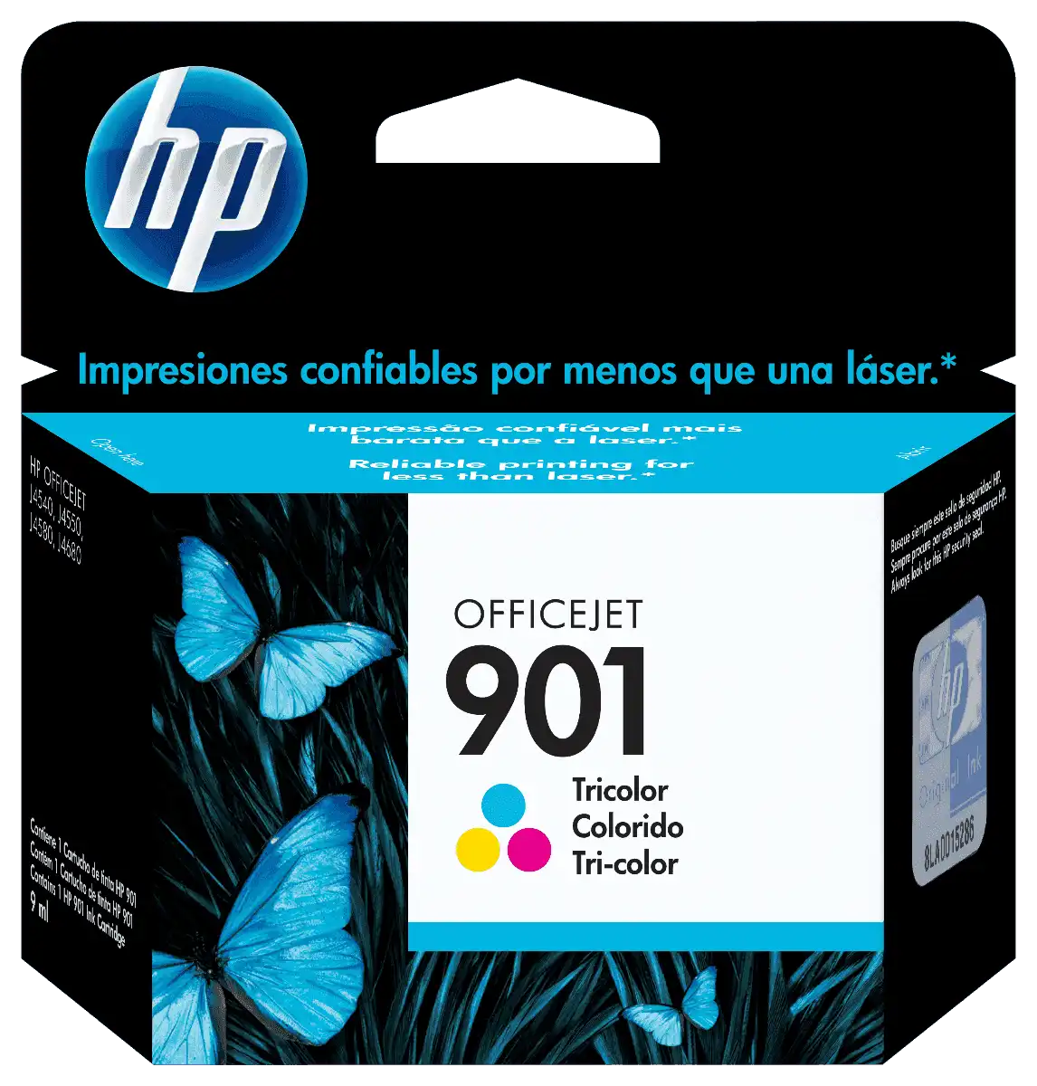 Cartucho Original HP 901 Colorido CC56CAB 13ml – HP