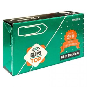 Clips Galvanizado 2/0 Caixa 100 Unidades – Clips Top