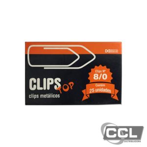 Clips Galvanizado 8/0 Caixa 25 Unidades – Clips Top