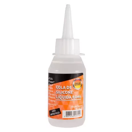 Cola de Silicone Líquida 60ml – Jocar Office