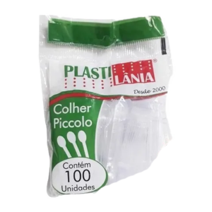 Colher para Café Piccolo Pacote 100 Unidades – Plastilania