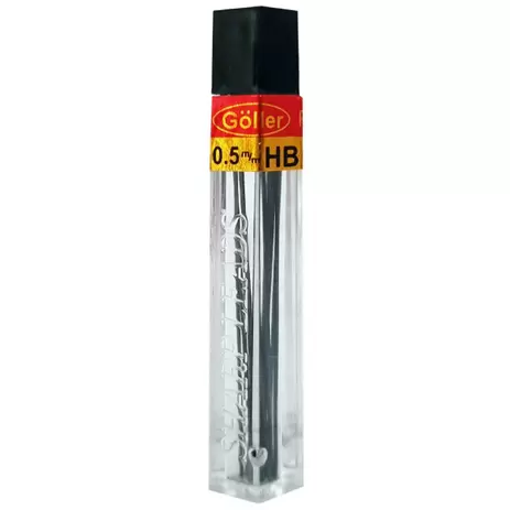 Grafite 0,5mm HB Tubo 12 Unidades – Goller