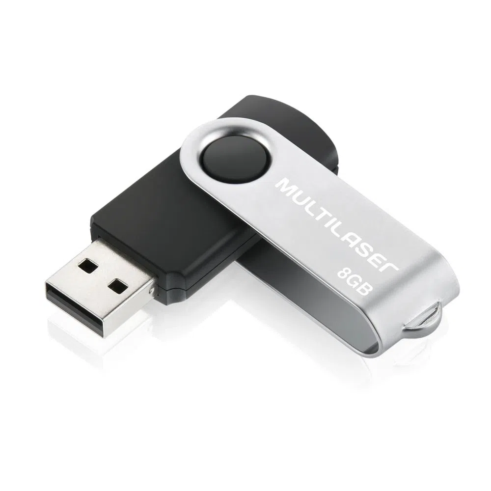 Pen Drive Twist 8GB / 16GB / 32GB / 64GB / 128GB – Multilaser