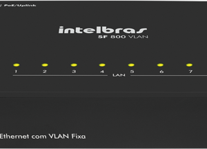 Switch 8 Portas Ethernet SF800V – Intelbras