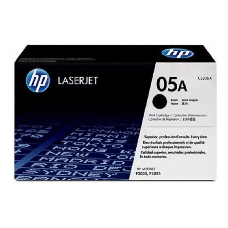 Toner Original 05A Preto CE505A P2035 P2055 – HP