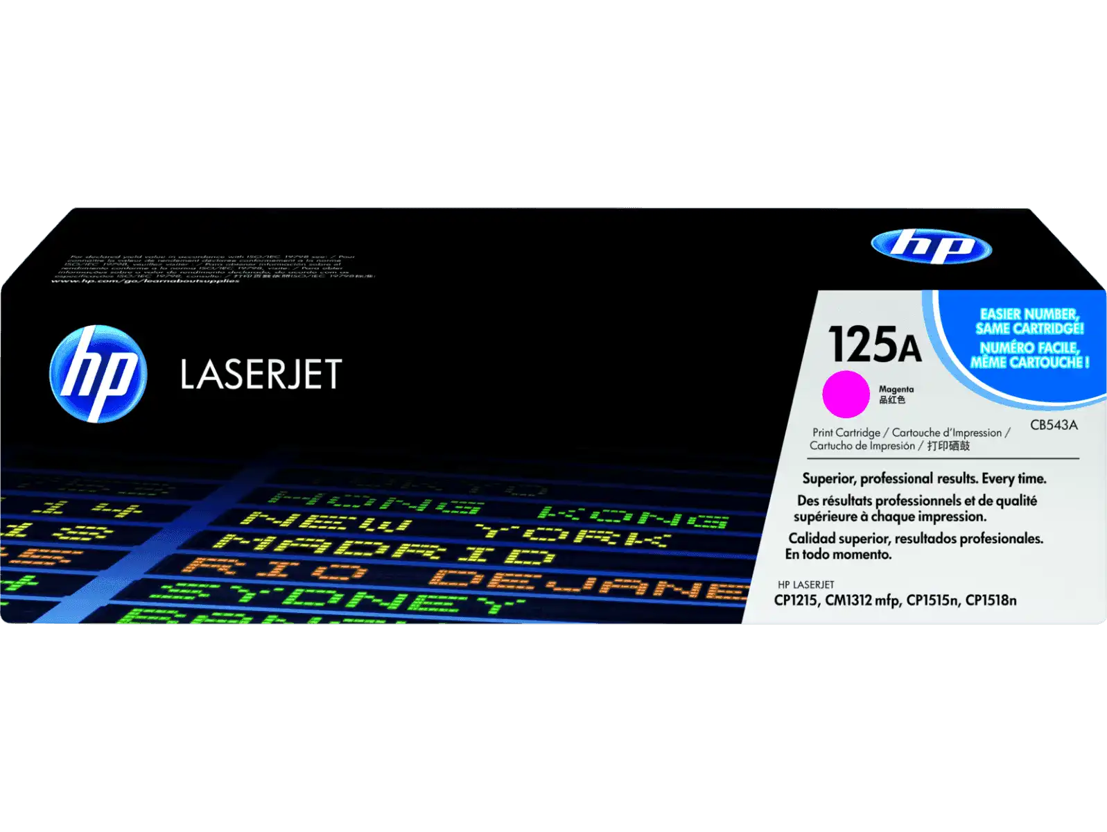 Toner Original 125A Magenta CB543A