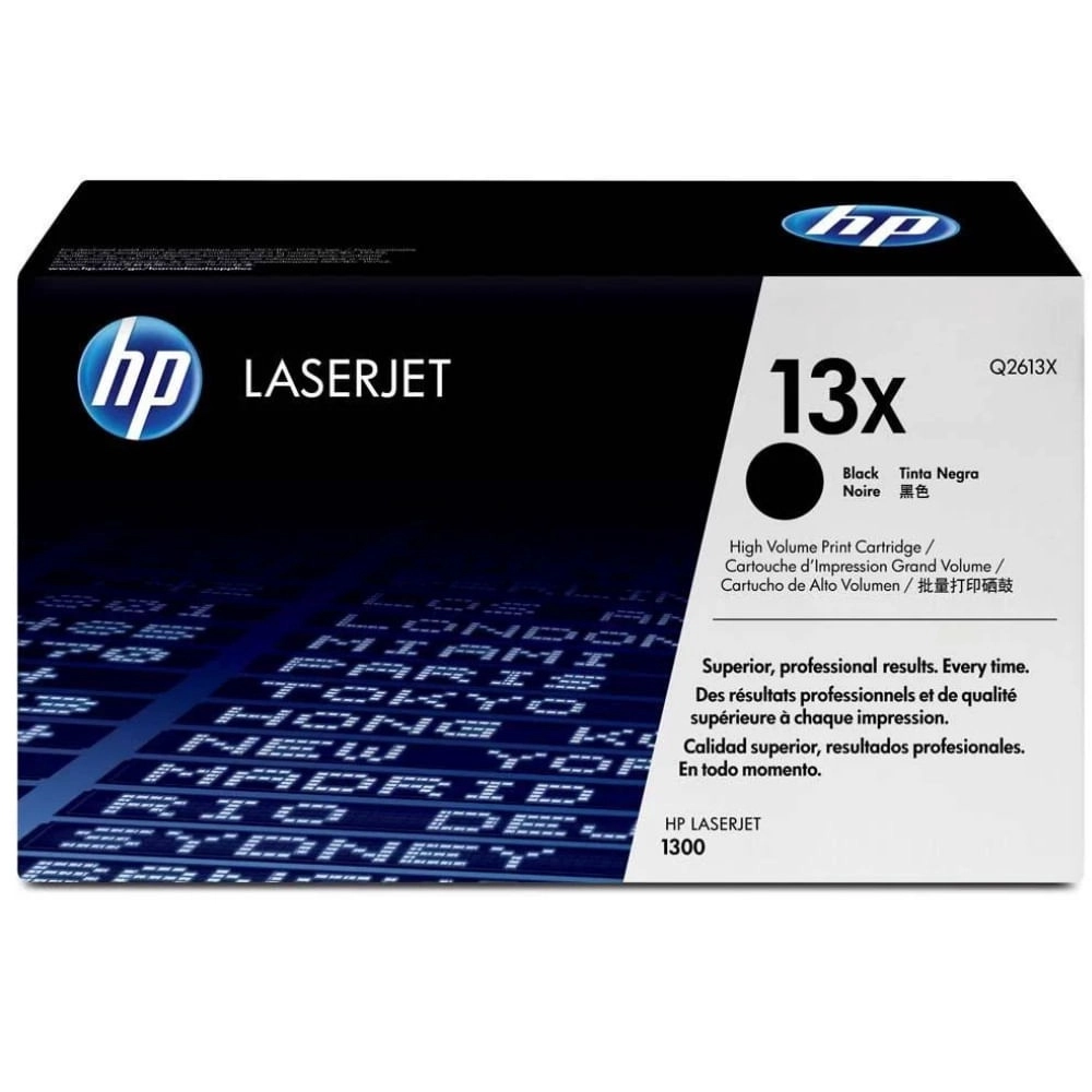 Toner Original 13X Preto Q2613X 1300 – HP