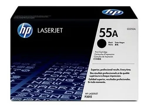 Toner Original 55A Preto CE255A P3015 – HP