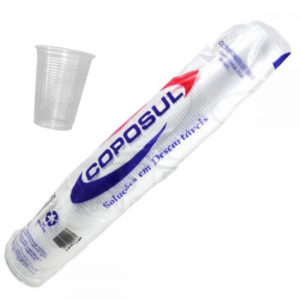 Copo 50ml, 180ml, 200ml, 300ml, 500ml Branco / Transparente 100 Unidades – Coposul